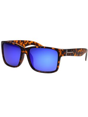 Spectrum Polarized Zonnebril Vierkant Tortoise Blauw Unisex