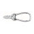 Erbe Solingen Nageltang met Veer 11,5CM (ERBE91714)