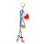 Bag Charm Blauw Met Hart